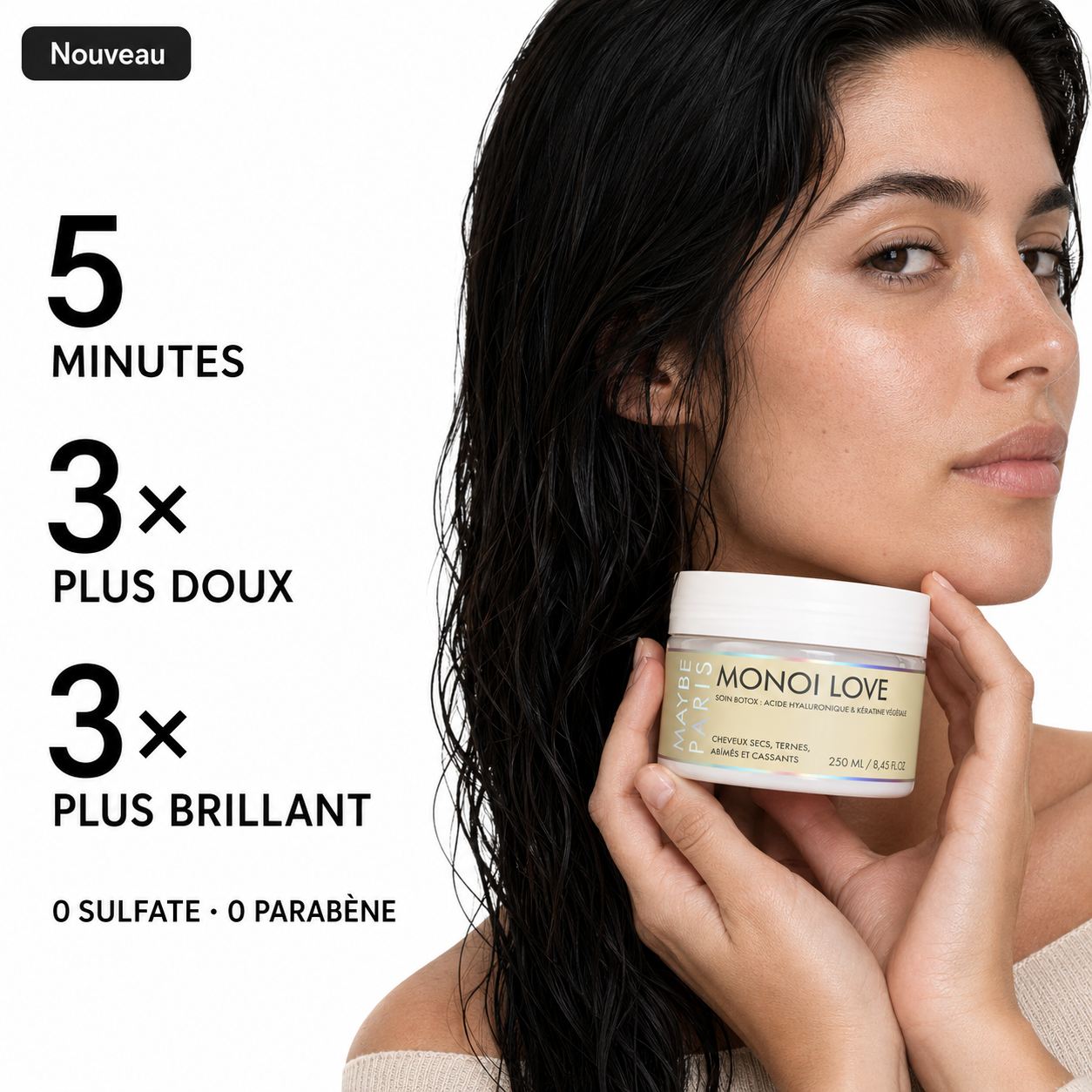 Soin Réparation & Brillance Moléculaire - 5 Minutes