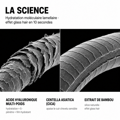Soin Hydratation & Brillance lamellaire · 10 secondes